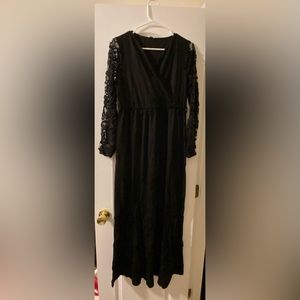 Black formal dress